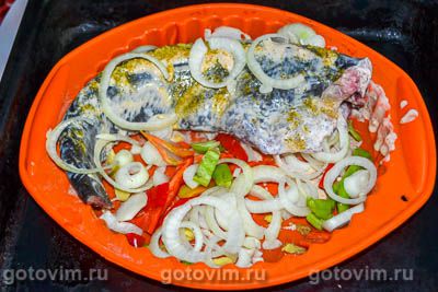 Фотографии рецепта Сом в духовке, 05 Сом в духовке, Шаг 05
