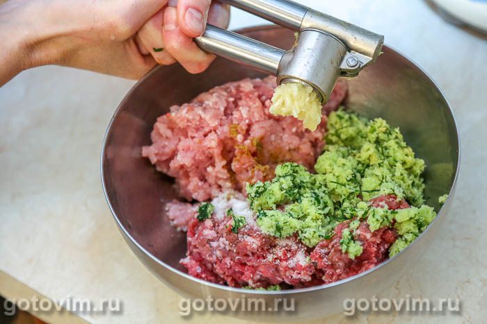 Фотографии рецепта Запеканка из баклажанов с котлетами, 01 Запеканка из баклажанов с котлетами, Шаг 01