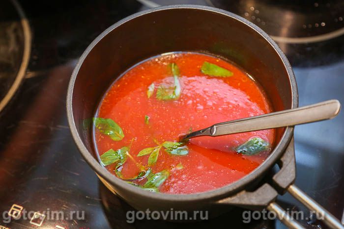 Фотографии рецепта Запеканка из баклажанов с котлетами, 05 Запеканка из баклажанов с котлетами, Шаг 05