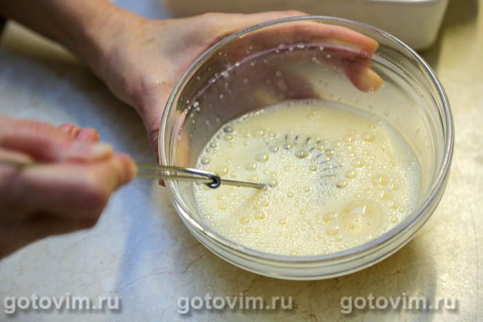 Фотографии рецепта Запеканка из блинов с тыквой, изюмом и мёдом, 06 Запеканка из блинов с тыквой, изюмом и мёдом, Шаг 06