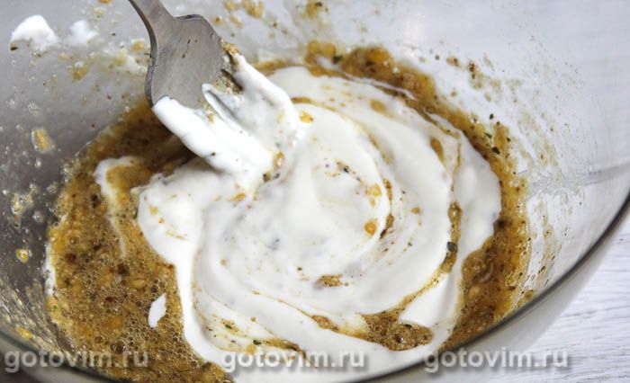 Фотографии рецепта Овощная запеканка из брокколи, зеленой фасоли и языка, 05 Овощная запеканка из брокколи, зеленой фасоли и языка, Шаг 05