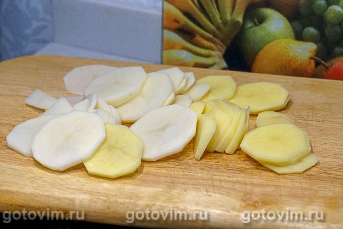Фотографии рецепта Картофельная запеканка с мясом и квашеной капустой, 06 Картофельная запеканка с мясом и квашеной капустой, Шаг 06