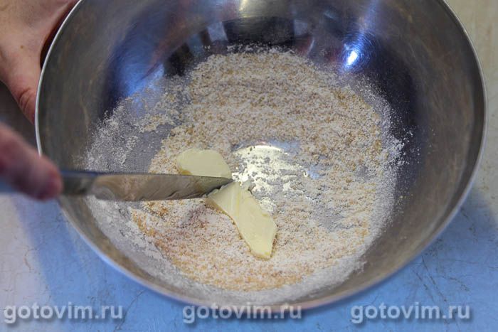 Фотографии рецепта Хлебная запеканка с клубникой и творожным сыром, 07 Хлебная запеканка с клубникой и творожным сыром, Шаг 07