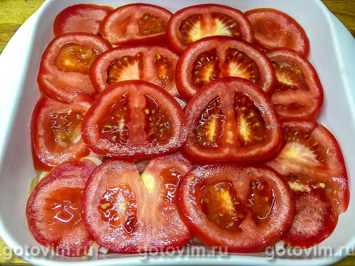 Фотографии рецепта Картофельная запеканка с мясом кролика под сырной корочкой, 05 Картофельная запеканка с мясом кролика под сырной корочкой, Шаг 05