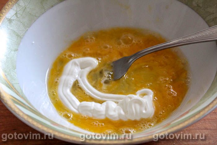 Фотографии рецепта Запеканка со шпинатом, 03 Запеканка со шпинатом, Шаг 03