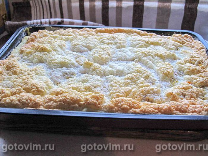 Фотографии рецепта Картофельная запеканка с рыбой под белковой шапкой, 04 Картофельная запеканка с рыбой под белковой шапкой, Шаг 04