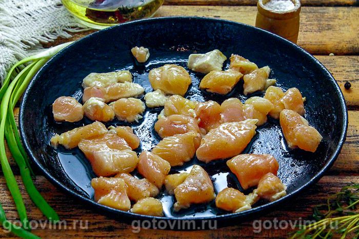 Фотографии рецепта Запеканка с курицей, тыквой и творогом, 01 Запеканка с курицей, тыквой и творогом, Шаг 01