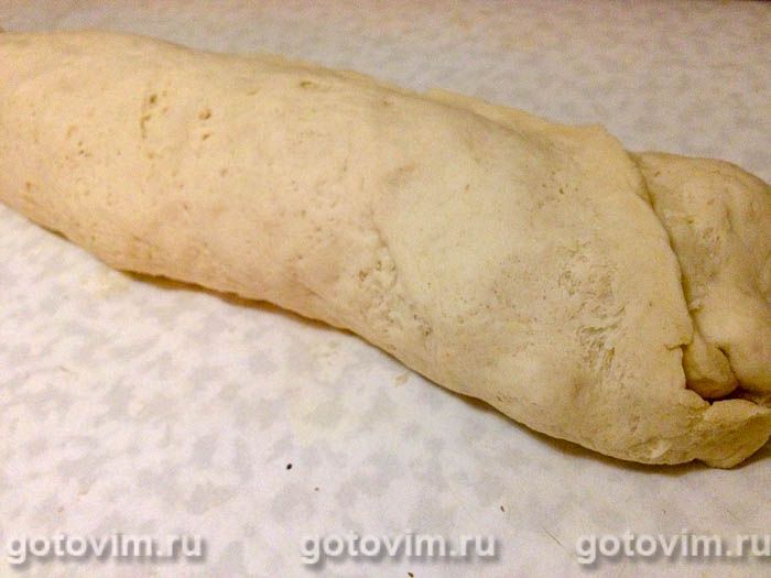 Фотографии рецепта Булочки-завитки с яблоками в мультиварке, 04 Булочки-завитки с яблоками в мультиварке, Шаг 04