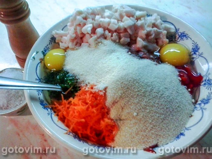 Фотографии рецепта Печеночная колбаса (печеночный зельц), 02 Печеночная колбаса (печеночный зельц), Шаг 02