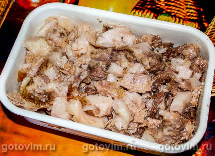 Фотографии рецепта Зельц из свиной головы, 02 Зельц из свиной головы, Шаг 02