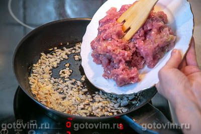 Фотографии рецепта Жареные пирожки с мясом, 02 Жареные пирожки с мясом, Шаг 02