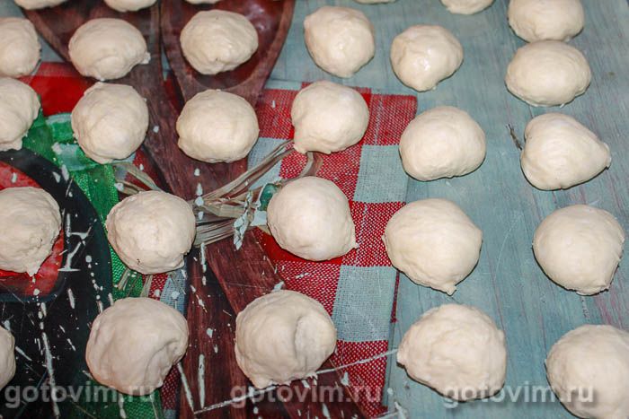 Фотографии рецепта Пирожки с картошкой и мясом жаренные во фритюре, 06 Пирожки с картошкой и мясом жаренные во фритюре, Шаг 06
