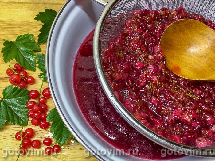 Фотографии рецепта Желе из красной смородины на зиму, 05 Желе из красной смородины на зиму, Шаг 05