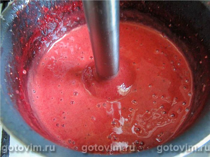 Фотографии рецепта Желе из клубники и мяты, 01 Желе из клубники и мяты, Шаг 01