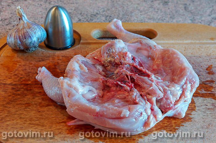 Фотографии рецепта Цыпленок тапака, 02 Цыпленок тапака, Шаг 02