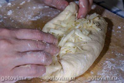 Багеты с сыром (рецепт для хлебопечки) Багеты с сыром (рецепт для хлебопечки)