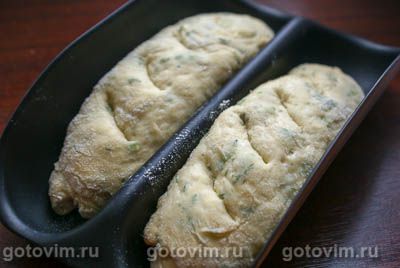 Багеты с зеленью Багеты с зеленью
