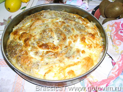 Баница с мясом Баница с мясом