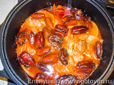 Рагу из баранины с финиками Рагу из баранины с финиками