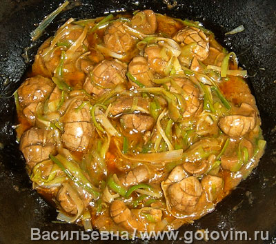 Бараньи почки по китайски Бараньи почки по китайски
