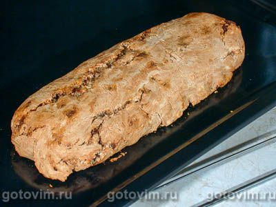 Рождественские бискотти с кусочками шоколада и изюмом Рождественские бискотти с кусочками шоколада и изюмом