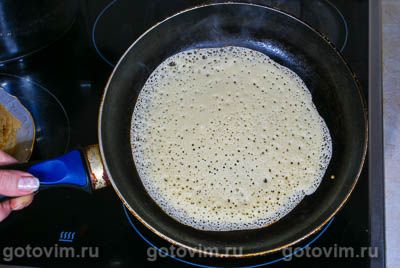 Блины с брынзой и зеленью Блины с брынзой и зеленью
