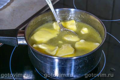 Блины с лимонным курдом Блины с лимонным курдом