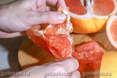 Блины с грейпфрутом Блины с грейпфрутом