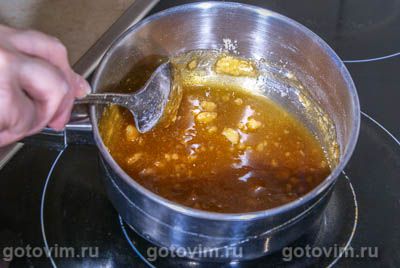 Блины с карамелью Блины с карамелью
