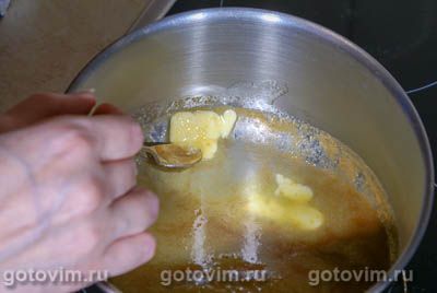 Блины с карамелью Блины с карамелью