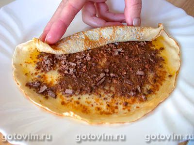 Блины шоколадные Блины шоколадные