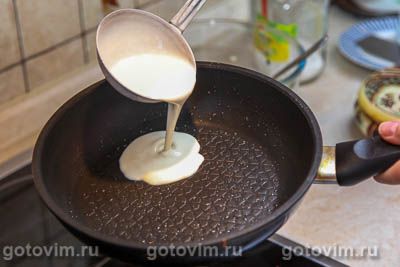 Блины с припеком (зелёным луком и яйцом) Блины с припеком (зелёным луком и яйцом)