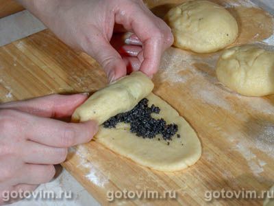 Булочки с маком к чаю