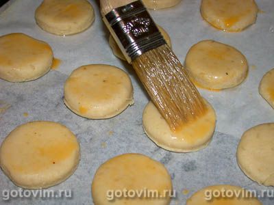 Сырное печенье с кунжутом Сырное печенье с кунжутом