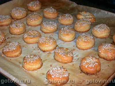 Сырное печенье с кунжутом Сырное печенье с кунжутом
