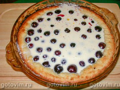 Флан черешневый Флан черешневый