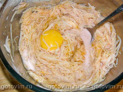 Картофельные блины с мясной начинкой Картофельные блины с мясной начинкой