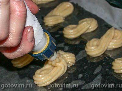 Эклеры с заварным кремом Эклеры с заварным кремом