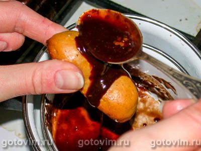 Эклеры с заварным кремом Эклеры с заварным кремом