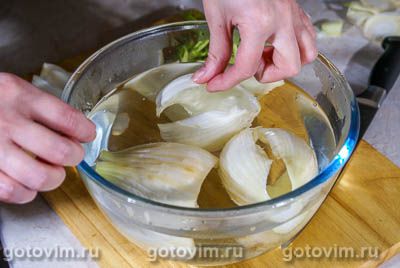 Фенхель, фаршированный курицей Фенхель, фаршированный курицей