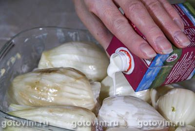 Фенхель, фаршированный курицей Фенхель, фаршированный курицей