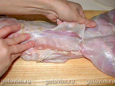 Кролик печеный (на соли) Кролик печеный (на соли)