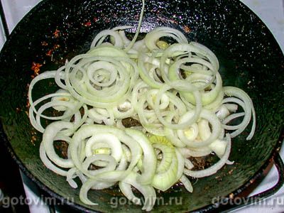 Флан с грибами и луком Флан с грибами и луком