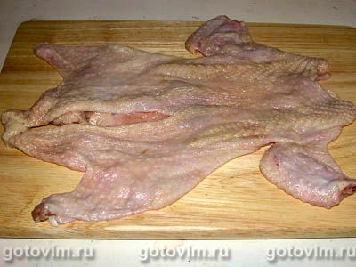 Галантин из курицы печеный Галантин из курицы печеный