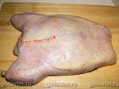 Галантин из курицы печеный Галантин из курицы печеный