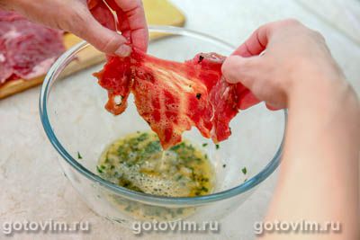 Миланесы из говядины Миланесы из говядины