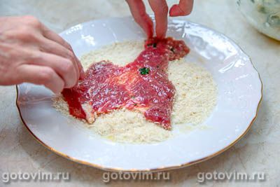 Миланесы из говядины Миланесы из говядины