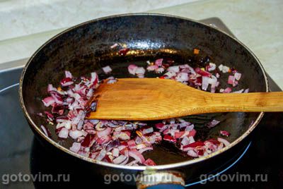 Макароны с говядиной и перцем