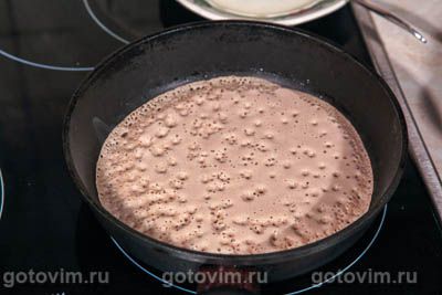 Гречневые блины (с пшеничной мукой)