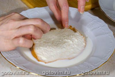 Гренки из белого хлеба